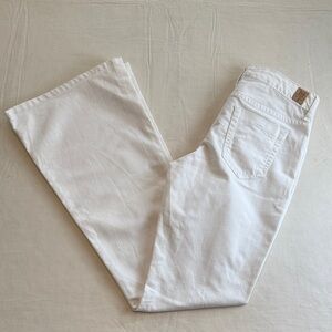 Guess Women's Cream Flare Jeans